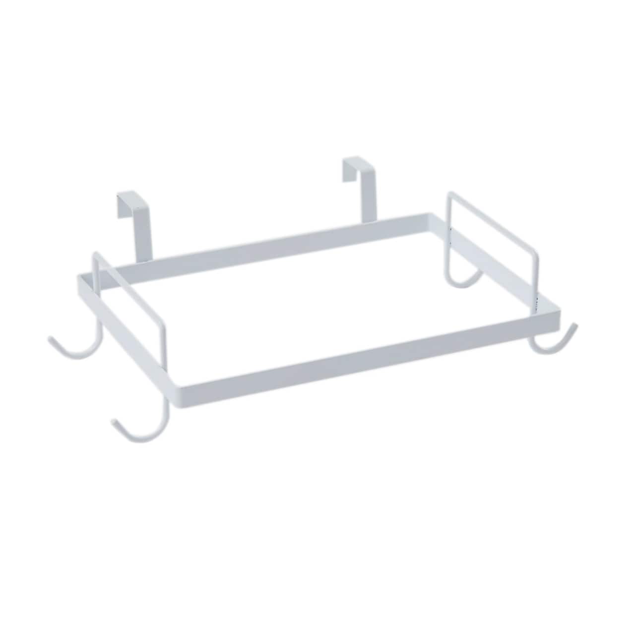 Household Essentials Metal Over the Door Trash Bag Holder